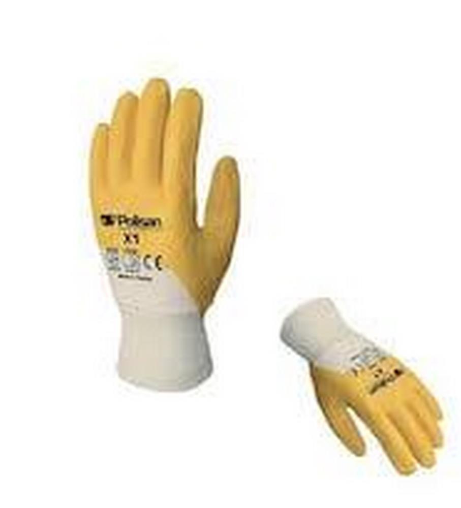 Polisan X1 Sarı Eldiven no: 9
