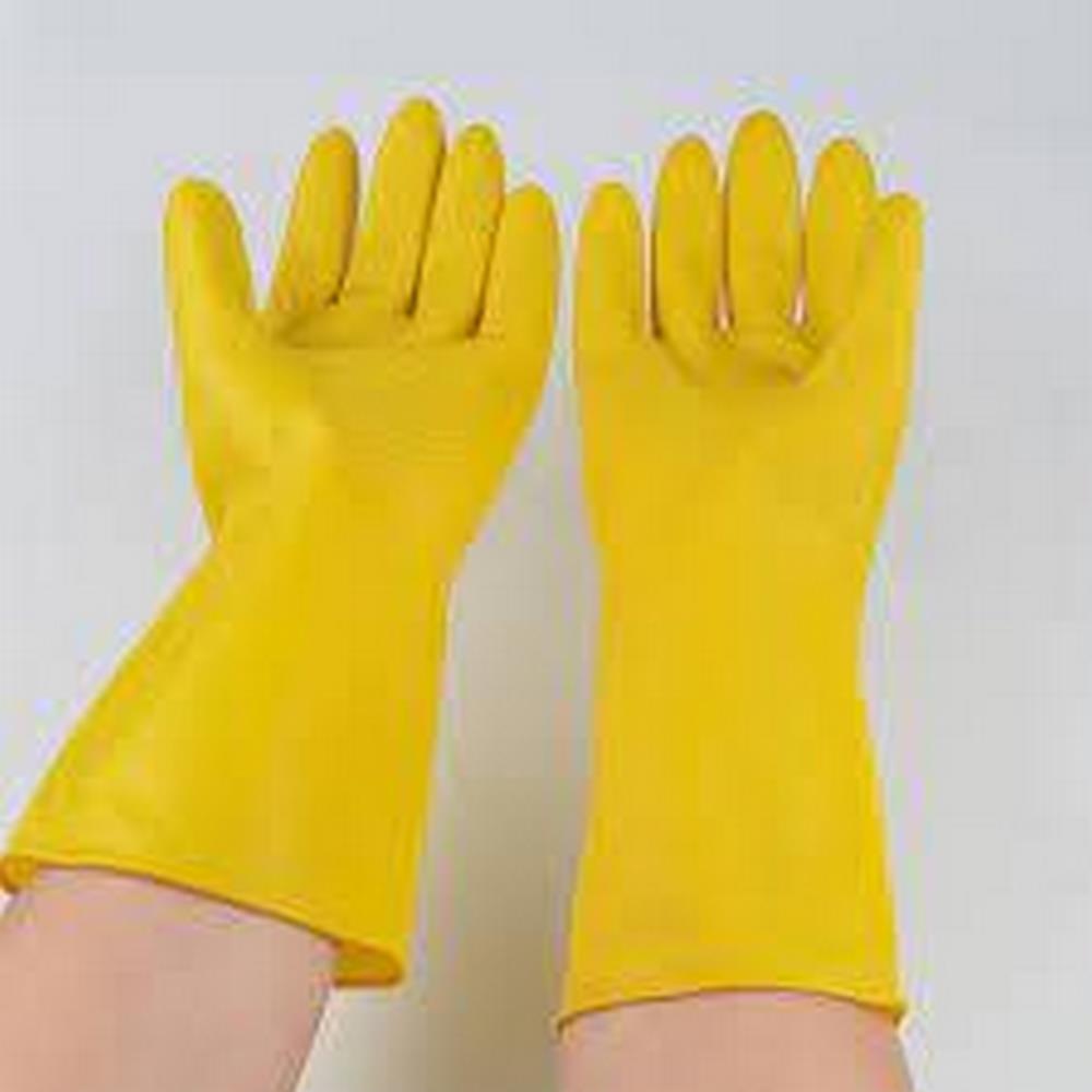 Luvas Sarı Latex Eldiven