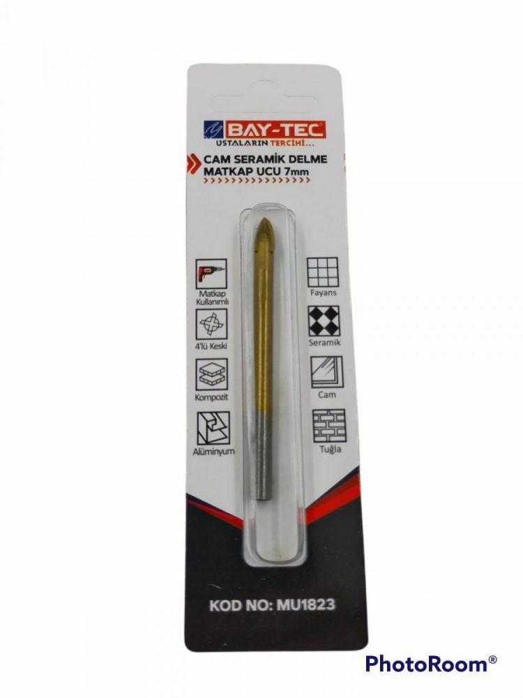 Bay-Tec Cam Seramik Delme Matkap Ucu 7mm