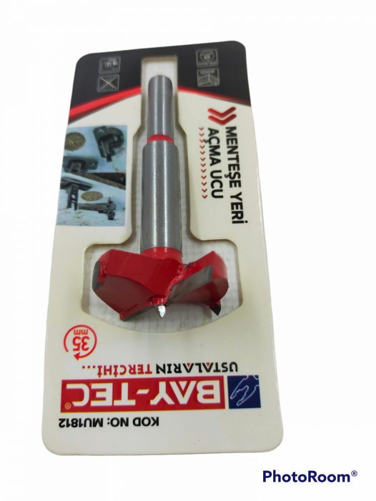 Bay-Tec Menteşe Yeri Açma Ucu 35mm