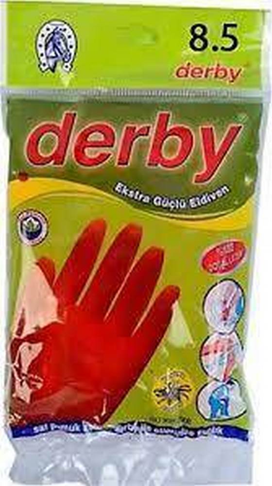 Derby Plastik Eldiven no: 8.5
