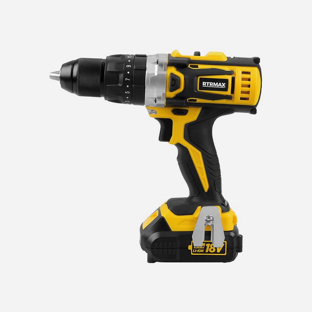 Rtrmax RTX1816B Şarjlı Darbeli Matkap 18V *Aküsüz*