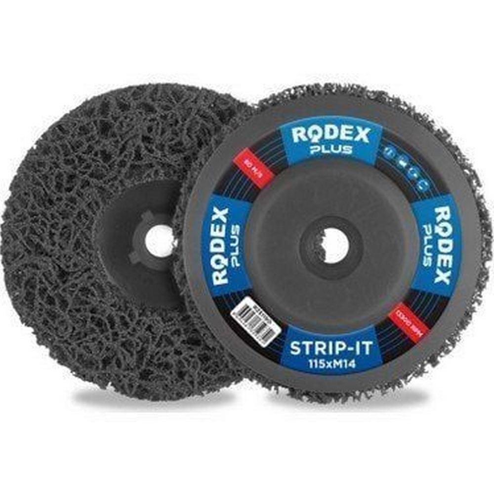 Rodex RZS115B 115 mm Siyah Strip Disk 22.23 mm Göbek Çapı (50)