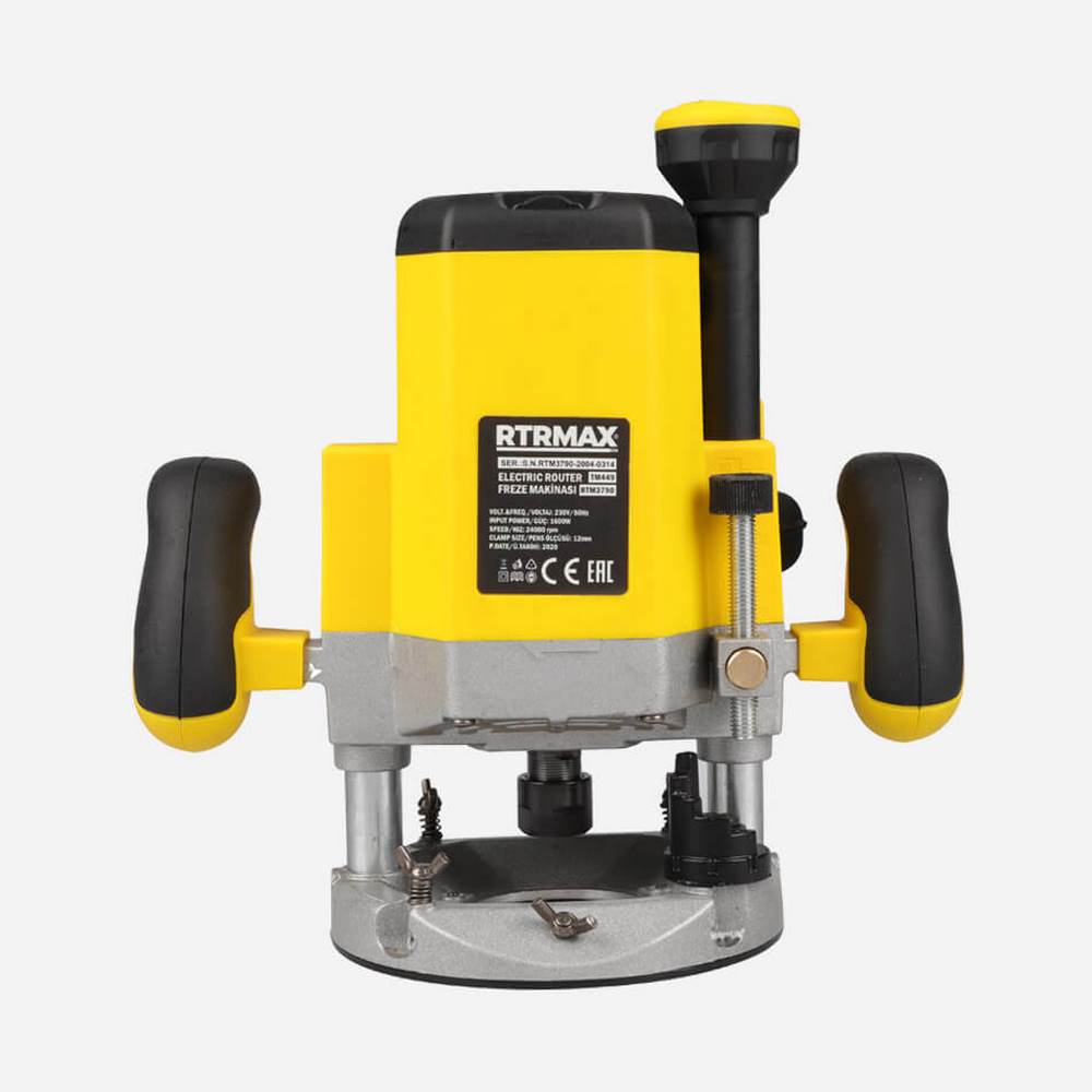RTR RTM3790 FREZE MAKİNASI 1600W 6-8-12MM DEVİR AYARLI RTRMAX