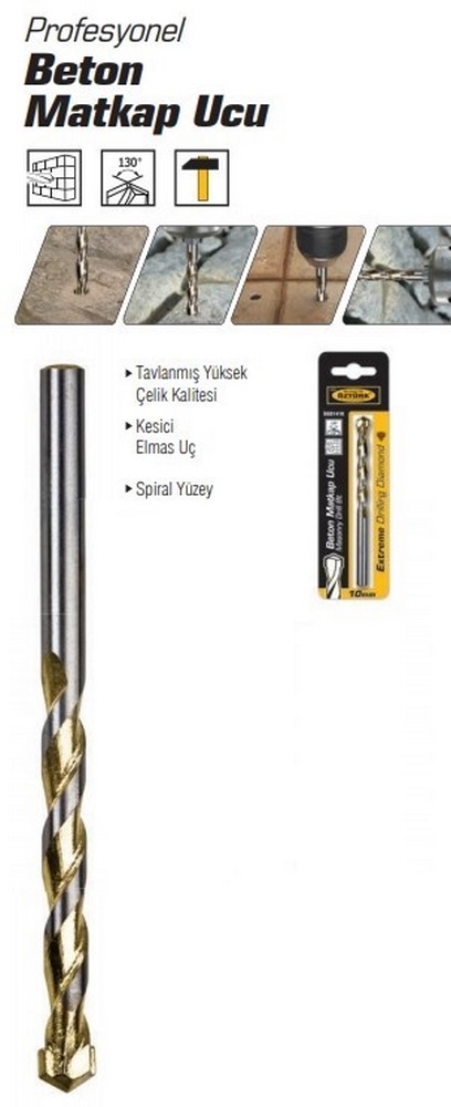 Sgs Beton Matkap Ucu 9 mm