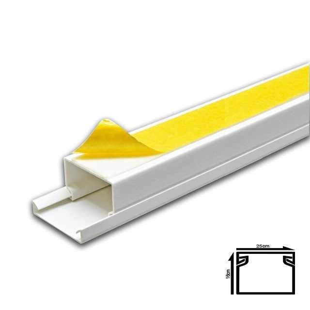 Günsan Yapışkanlı Pvc Kablo Kanalı 25X16 2 Mt