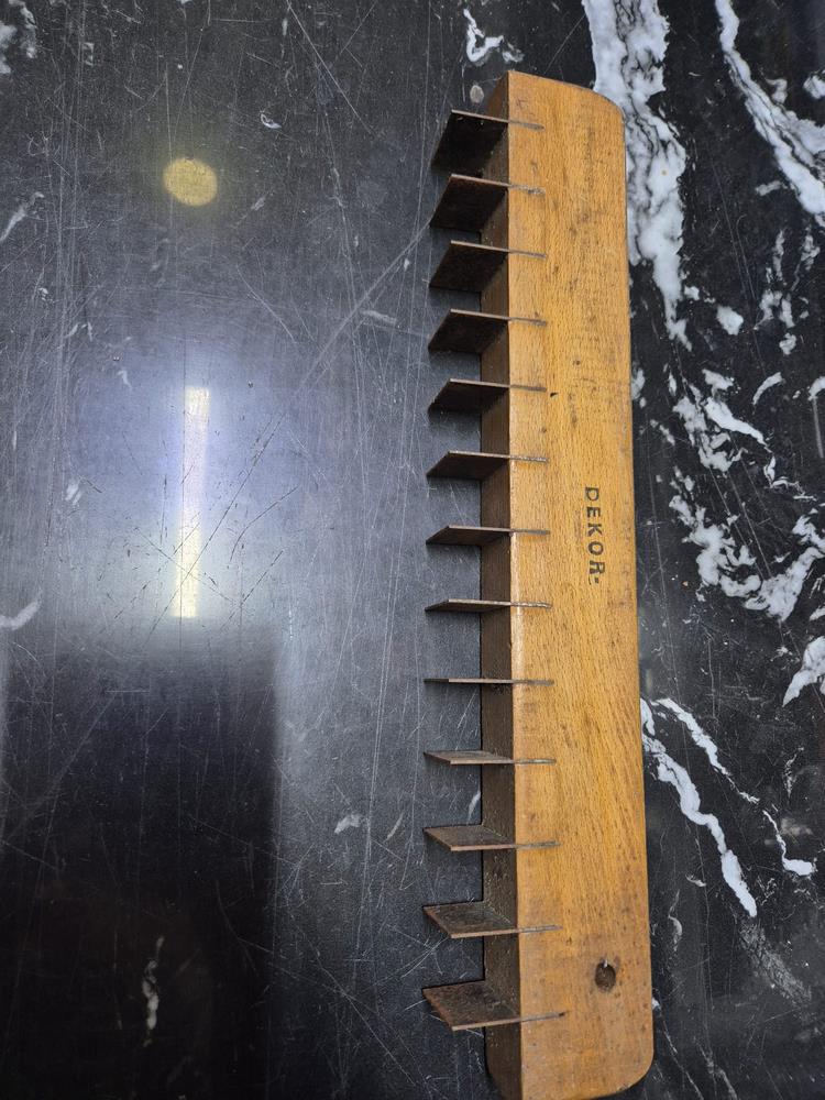 Dekor Ahşap Saplı Alçı Sistere 40cm