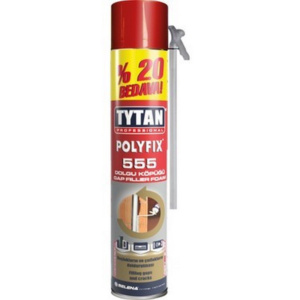 TYTAN POLFİX 555 DOLGU KÖPÜĞÜ  555 GR+/-10 GR
