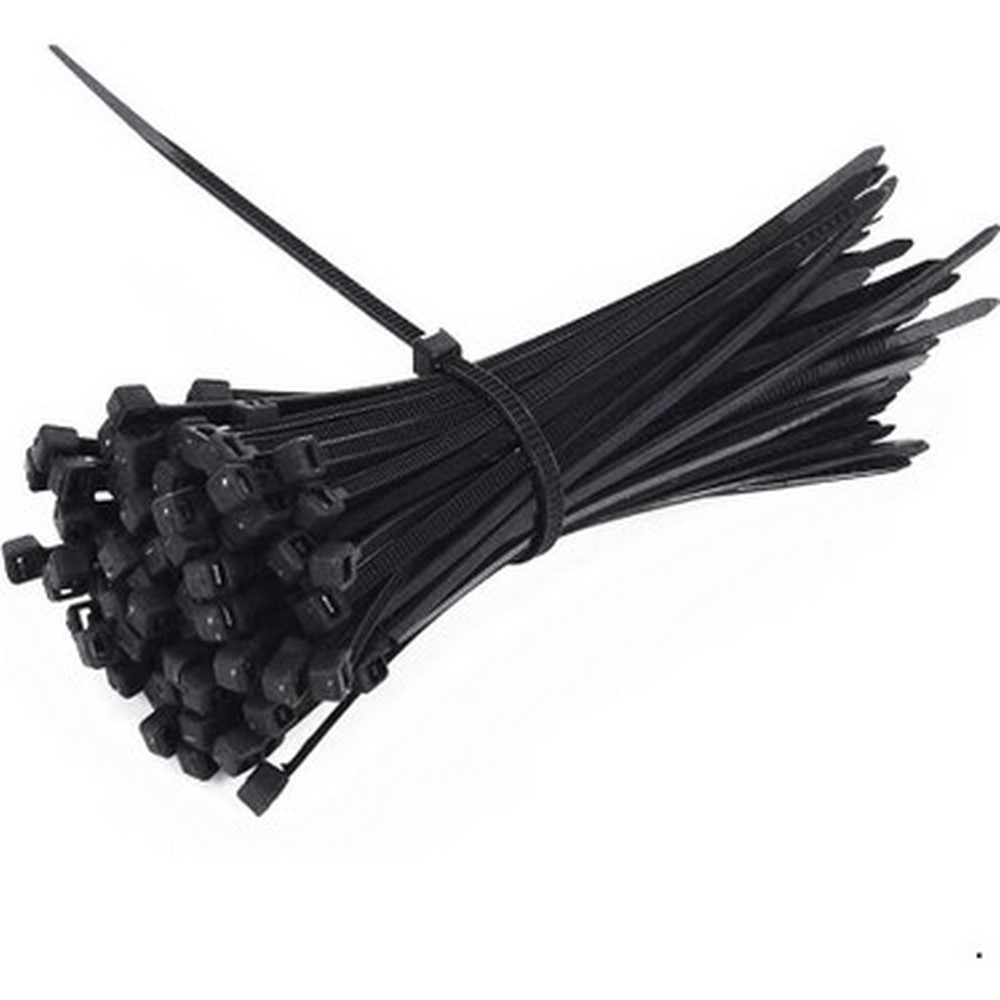 Zenıth Kablo Kelepçesi Siyah 3.6 x 250 mm Siyah