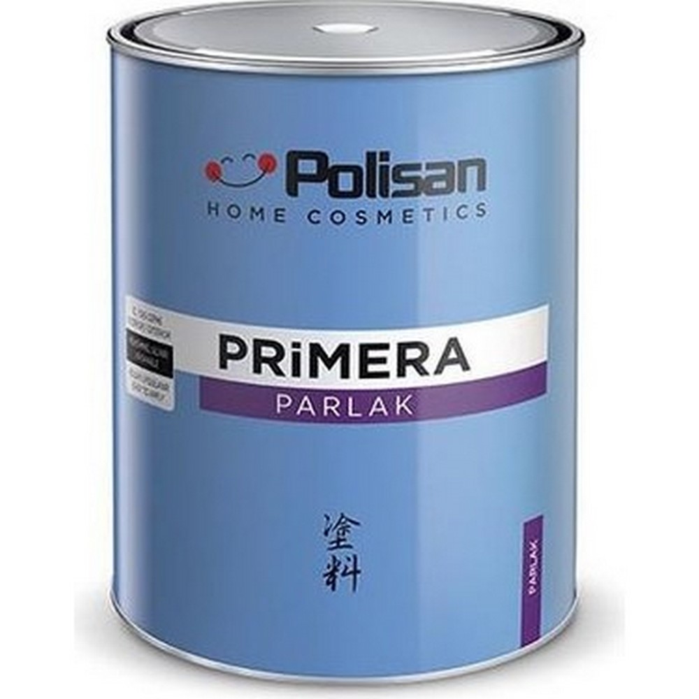 Polisan Primera Parlak 0,75l Siyah Yağlı Boya