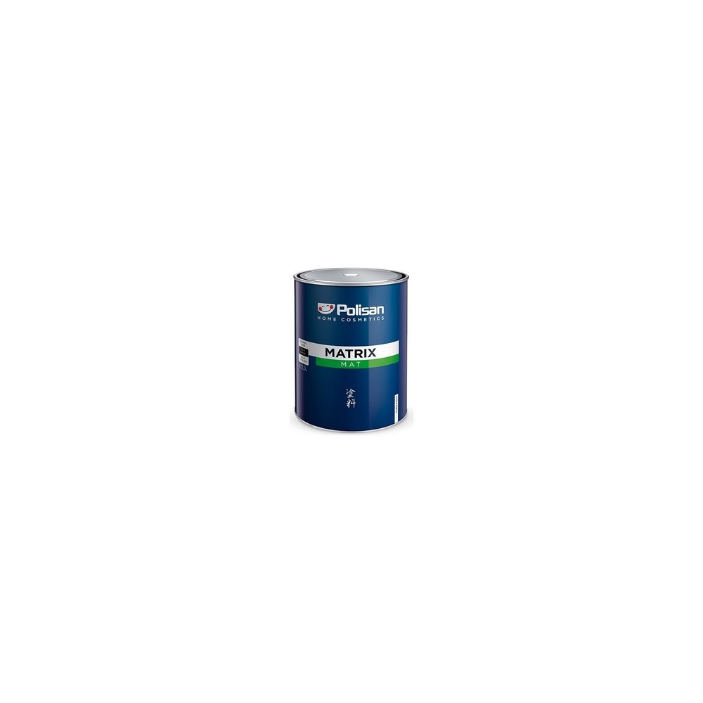 Polisan Matrix Mat Siyah 0,75
