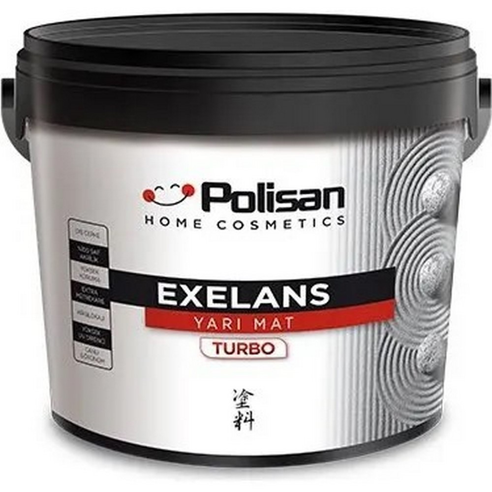 Polisan Exelans Turbo Yarı Mat B1 Baz 15l