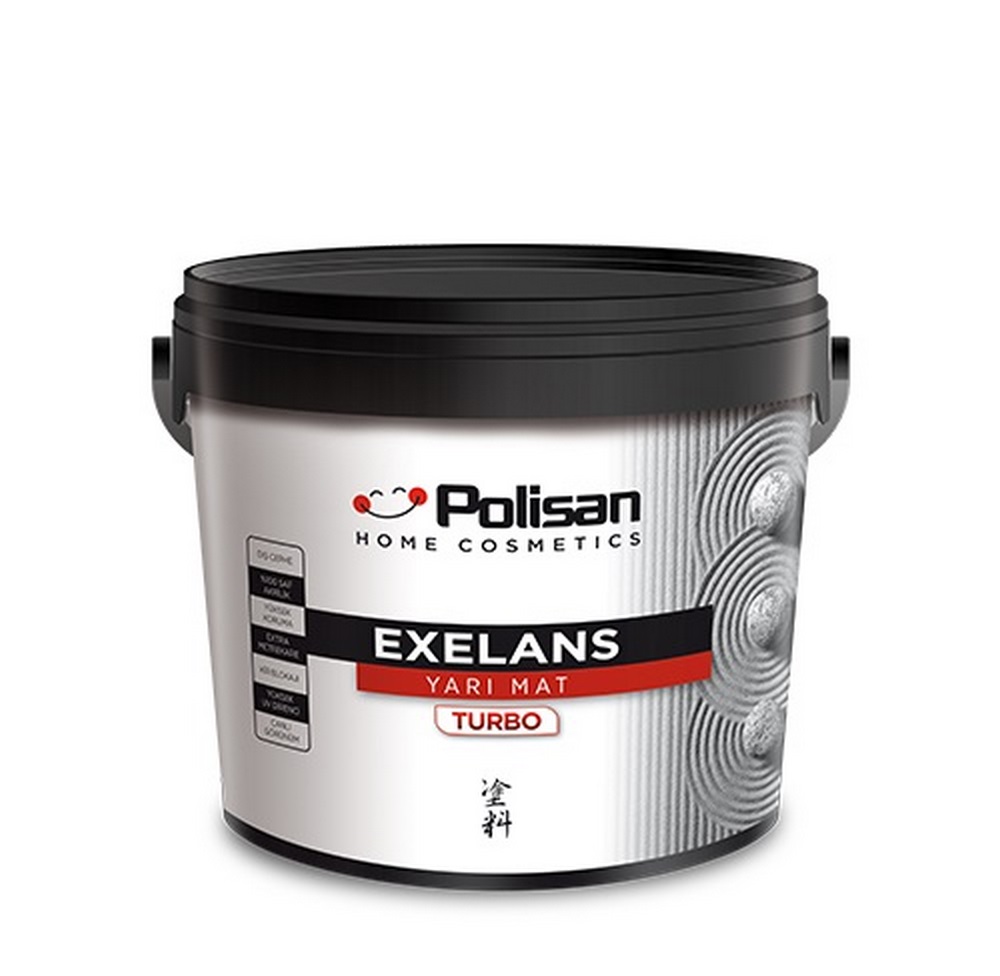 Polisan Exelans Turbo Yarı Mat B3 Baz 15l