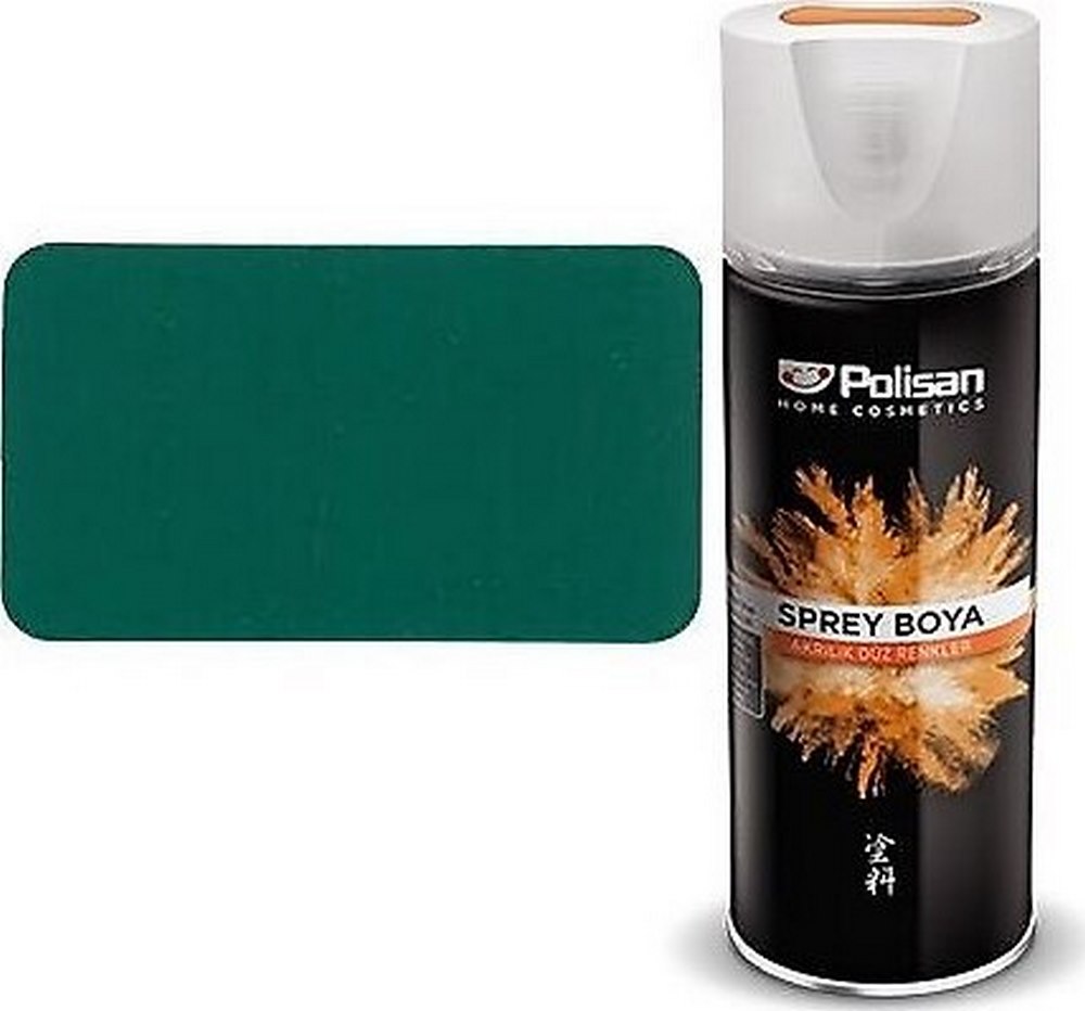 Polisan Sprey Boya Yeşil 400ml ral-6016