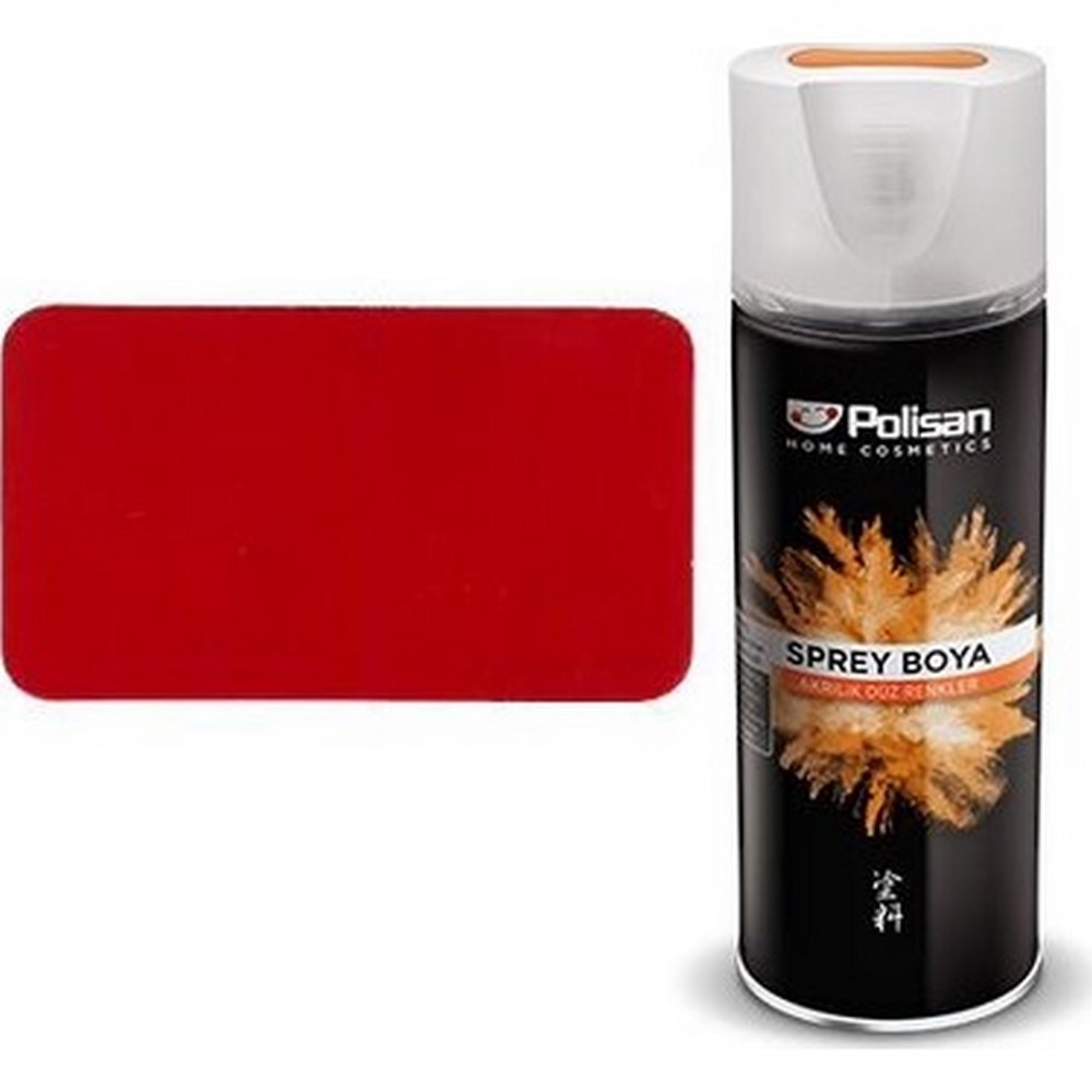 Polisan Sprey Boya Kırmızı 400ml