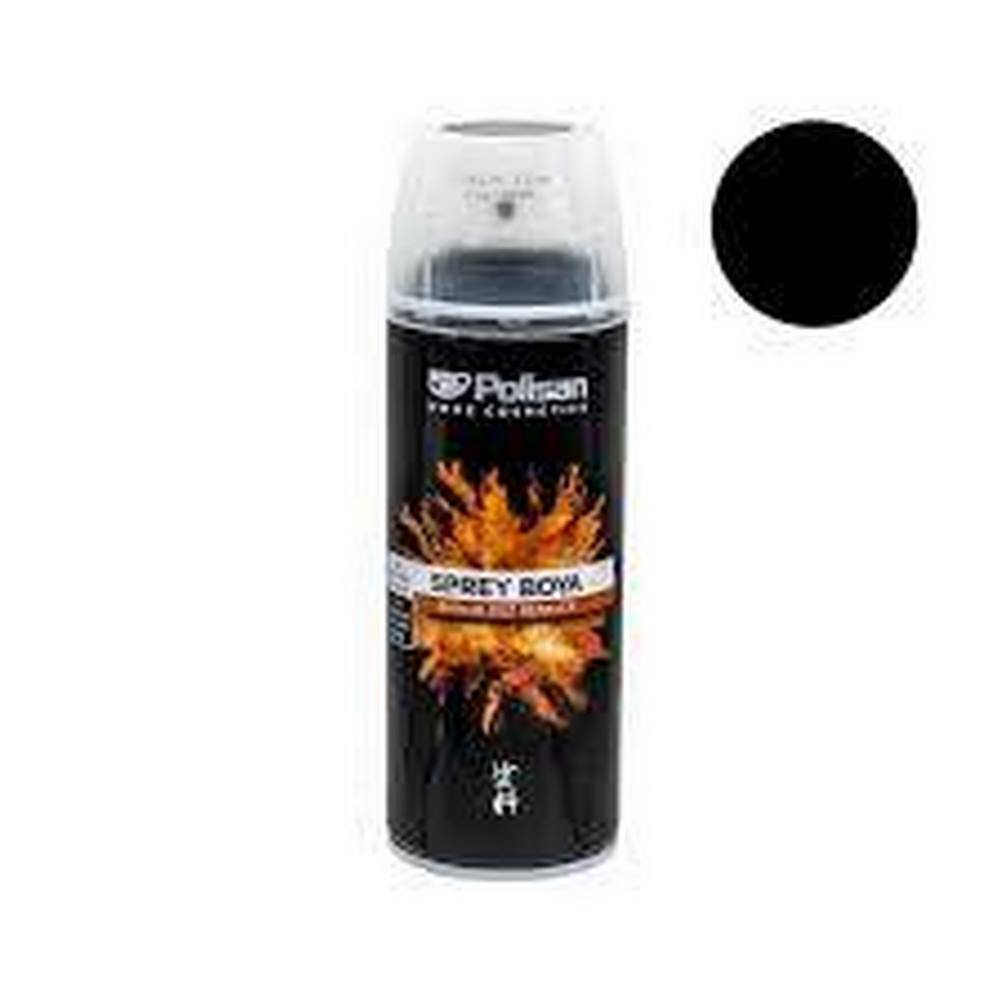 Polisan Sprey Boya Parlak Siyah 400 ml