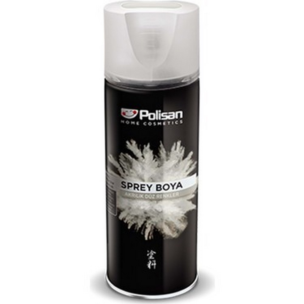 Polisan Sprey Boya Trafik Beyaz 400 ml ral-9016