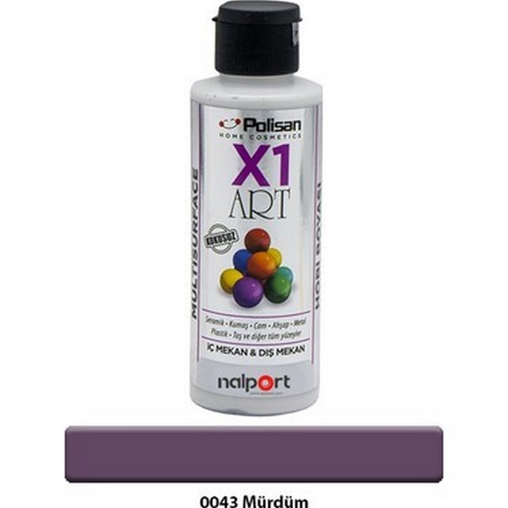 Polisan X1 Art Mürdüm (0043) 120 ml