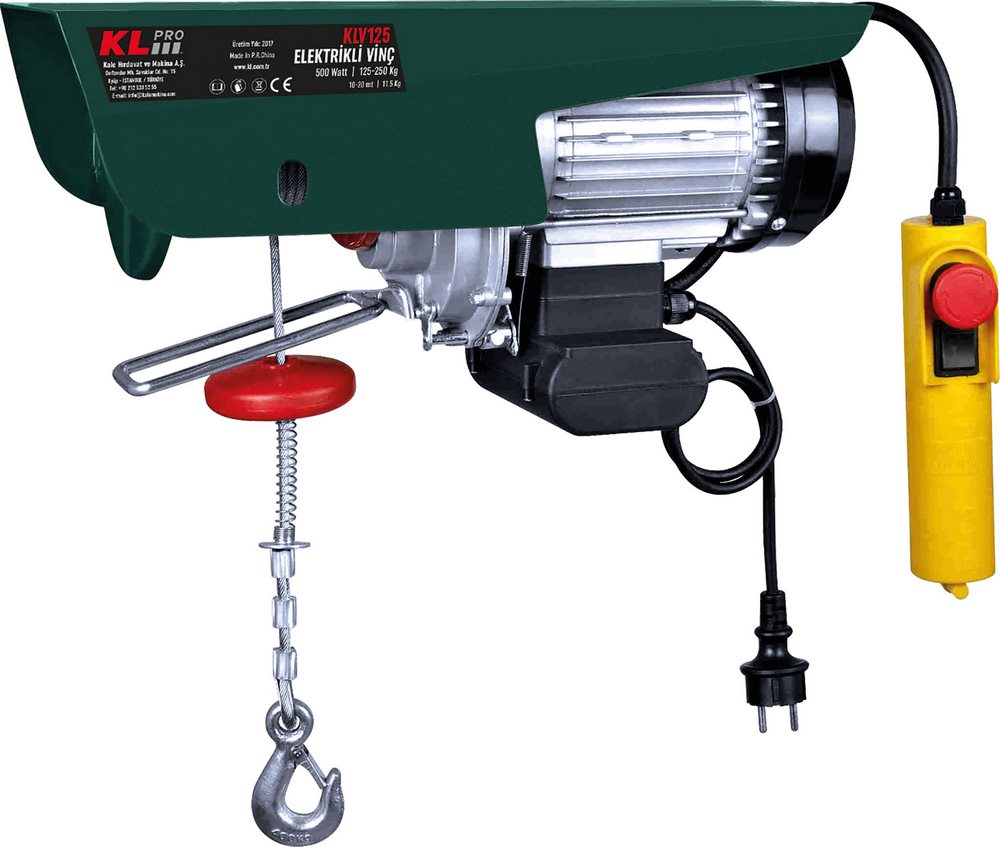 Klpro KLV125 125 - 250 kg Elektrikli  Vinç