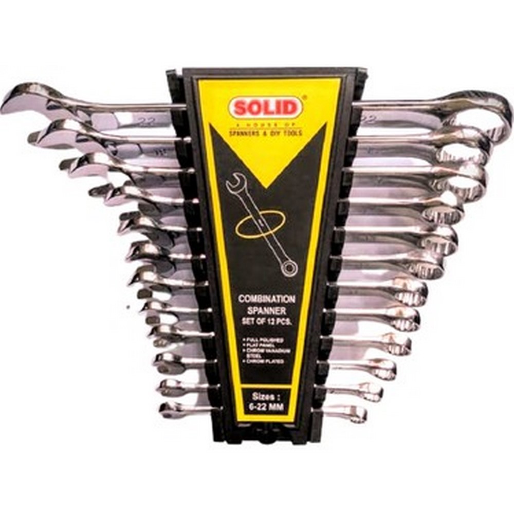 Solıd İki Ağız Anahtar Takımı 12 pcs